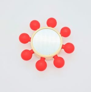 Vintage Starburst Playskool Baby Rattle Mirror #.45